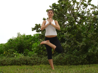 tree pose 1 or tadasana